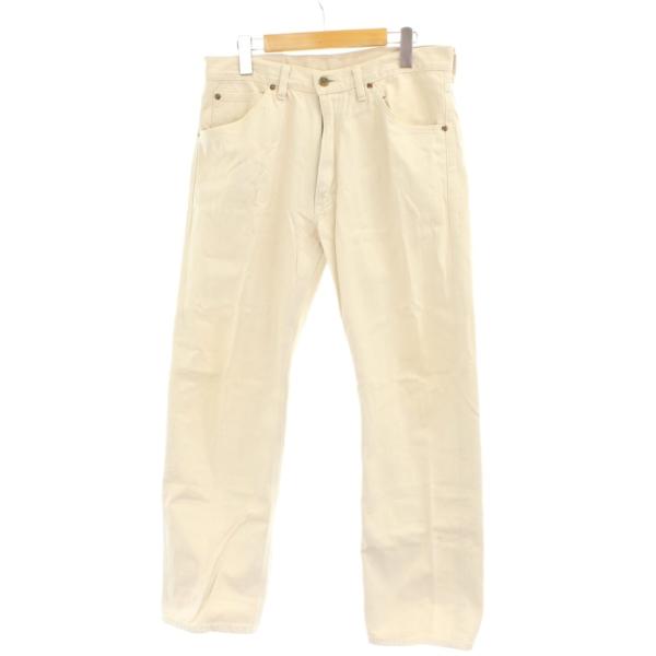 リー LEE デニム ジーンズ WAIST 33 オフホワイト /GP ■GY58 メンズ