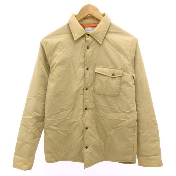 マムート MAMMUT 中綿ジャケット ブルゾン M ベージュ 無地 レギュラーカラー 長袖 /JS...