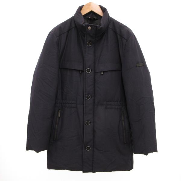 アレグリ allegri ダウンコート ジャケット スタンドカラー 50 LL 紺 ネイビー /JS...