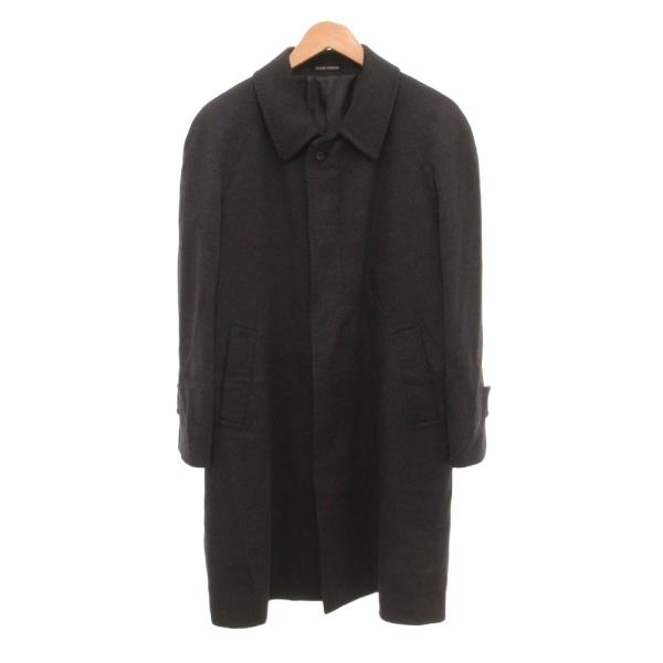 ジュリアーノグロッソーニ GIULIANO GROSSONI ステンカラーコート ロング カシミヤ ...