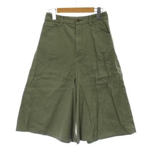 マカフィー MACPHEE トゥモローランド パンツ ボトムス キュロット ハーフパンツ 34 カーキー /GP ■ECC001 レディース