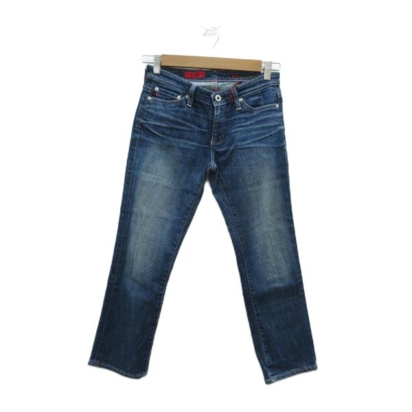 エージー AG the Capri デニムパンツ ジーンズ スキニーパンツ 25R 青 ブルー ウォ...