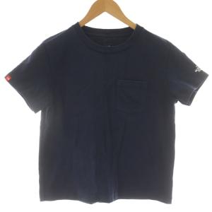 ザノースフェイス THE NORTH FACE Tシャツ 綿 L 紺 ネイビー アパレル /DU ■ECD001 メンズ