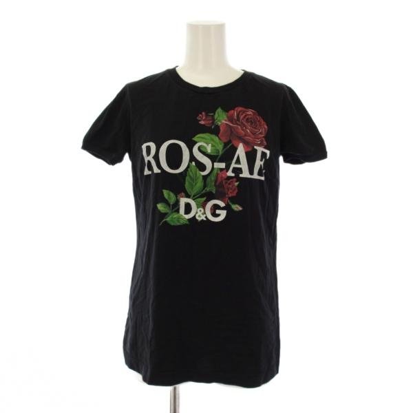 ドルチェ&amp;ガッバーナ ドルガバ DOLCE&amp;GABBANA Tシャツ カットソー 半袖 クルーネック...