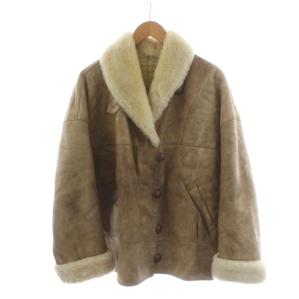 TESTYLER ムートンジャケット アウター 茶 ブラウン /AN80 ■ECD001 レディース