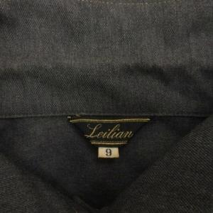 レリアン Leilian シャツ 長袖 ウール...の詳細画像2