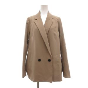 スライ SLY ジャケット 1 ベージュ 無地 テーラードカラー ダブルブレスト 長袖 /SX ■ECA001 レディース
