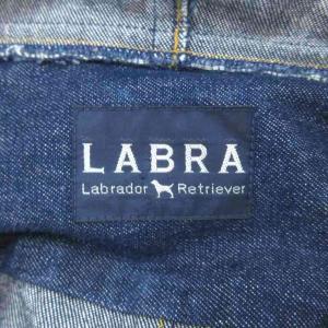 ラブラ LABRA デニムワンピース 長袖 紺...の詳細画像3