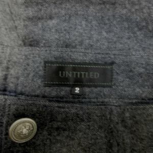 アンタイトル UNTITLED ワイドパンツ ...の詳細画像2