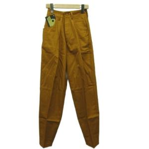 未使用品 サッソン SASSON タグ付き ストレートパンツ 36 茶 ブラウン フルレングス /PP ■GY58 レディース