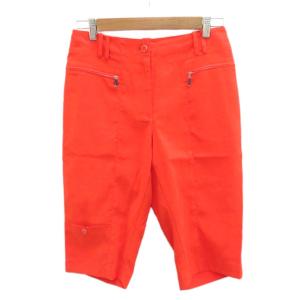 ダナキャランニューヨーク DKNY GOLF ゴルフウエア ショートパンツ ハーフパンツ 4 S オレンジ /SY51 ■ECA002 メンズ