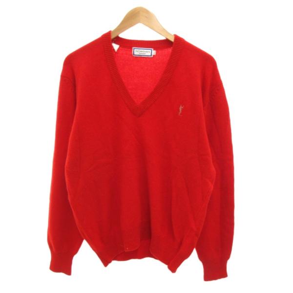 イヴサンローラン YVES SAINT LAURENT ヴィンテージ ニット セーター カシミヤ L...