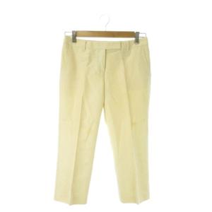 トゥモローランドコレクション TOMORROWLAND collection パンツ 36 ベージュ 無地 クロップド丈 /AO34 ■ECA002 レディース