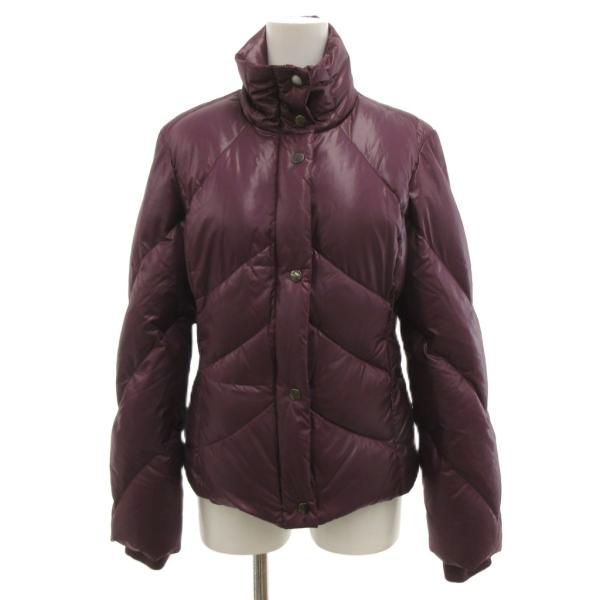 マックス&amp;コー MAX&amp;CO. ダウンジャケット ブルゾン ジップアップ スタンドカラー 38 紫 ...