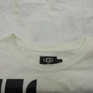 アグ UGG Tシャツ XS 白 ホワイト ロ...の詳細画像4