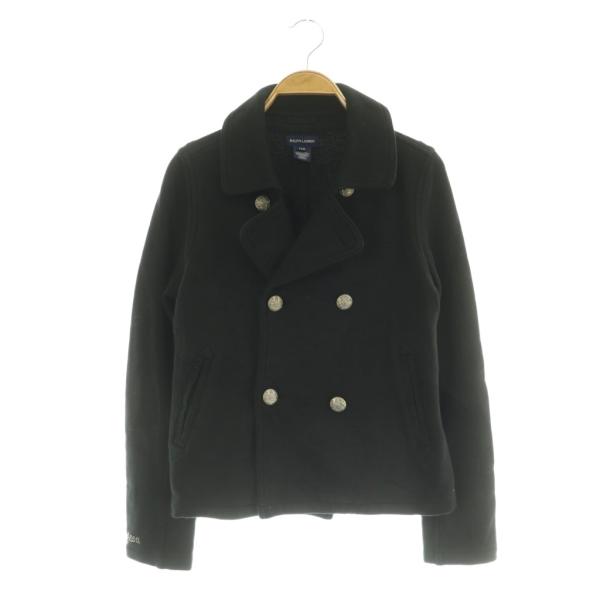 ラルフローレン RALPH LAUREN キッズ Pコート ピーコート 160 ブラック /MY ■...