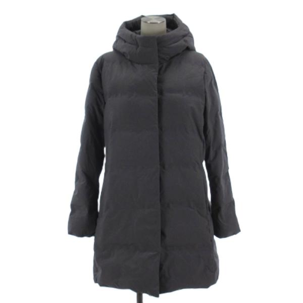ユニクロ UNIQLO ダウンコート グレー  XL ■ECE003 レディース
