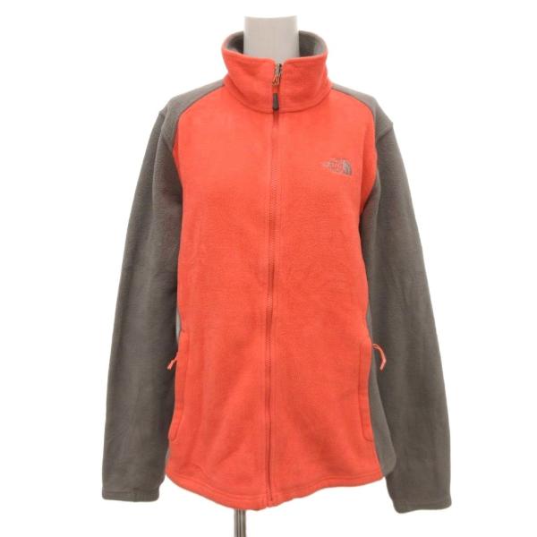 ザノースフェイス THE NORTH FACE フリースジャケット ブルゾン ジップアップ ロゴ刺繍...