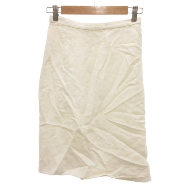 ドルチェ&amp;ガッバーナ ドルガバ DOLCE&amp;GABBANA タイトスカート ひざ上丈 38 白 ホワ...