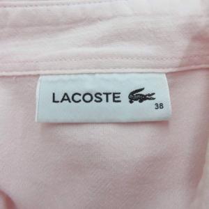 ラコステ LACOSTE シャツ ブラウス 長...の詳細画像3