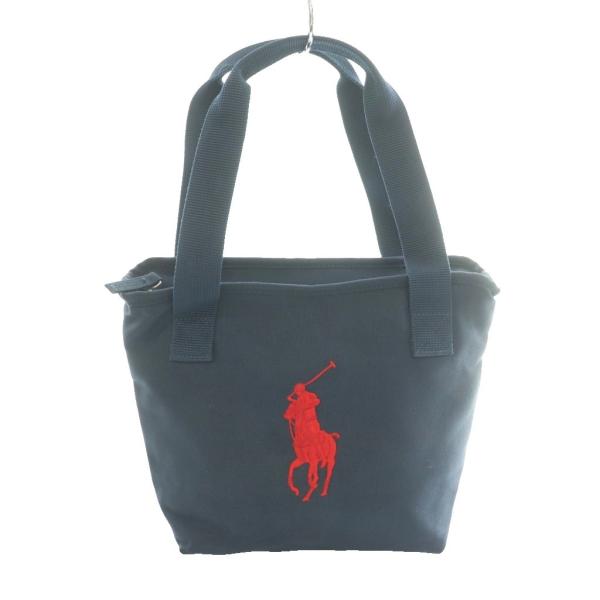 ポロ バイ ラルフローレン Polo by Ralph Lauren ランチトートバッグ ハンド 紺...