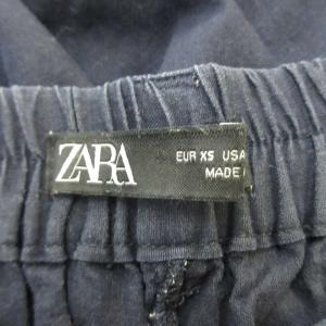 ザラ ZARA カーゴパンツ 麻 リネン テー...の詳細画像2