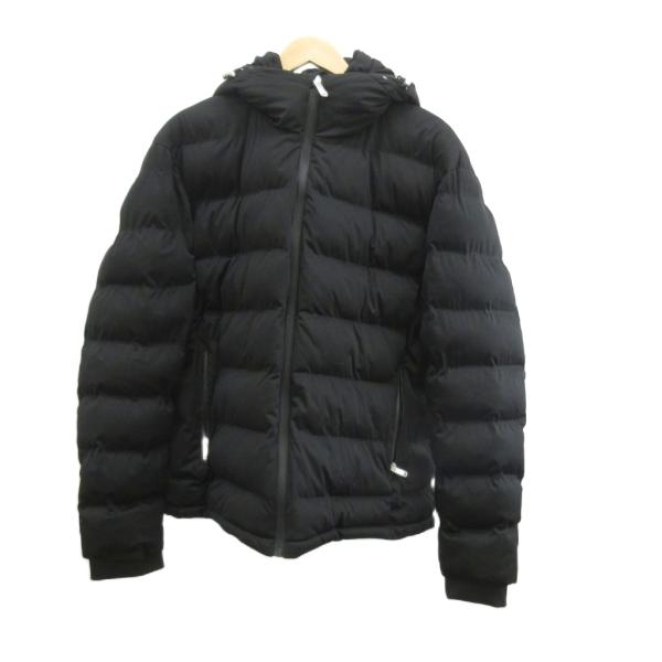 ザラ ZARA ジャケット 上着 XL 黒 ブラック フード付き キルティング 長袖 /YU ■GY...