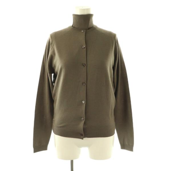 ジョンスメドレー JOHN SMEDLEY アンサンブルニット カーディガン S 茶 /SY ■OS...