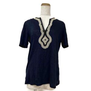 トリーバーチ TORY BURCH Tシャツ 紺...の商品画像