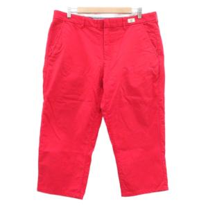 トミーヒルフィガー TOMMY HILFIGER パンツ 38 赤 レッド 七分丈 /HO46 ■ECC004 メンズ