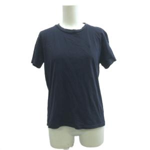 ラルフローレンスポーツ RALPH LAUREN SPORT Tシャツ L 紺 ネイビー 無地 ラウンドネック 半袖 /NP ■ECC004 レディース