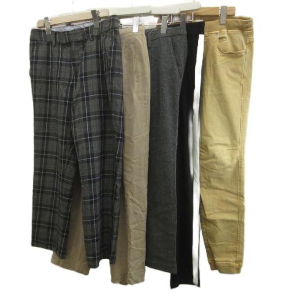 ベイフロー イネド など まとめ5点セット パンツ 3L 春夏秋冬 グレー 黒 ブラック ベージュ ...