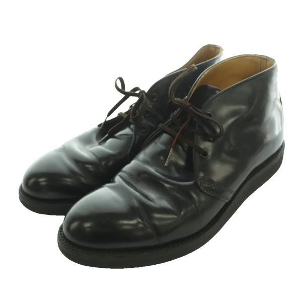 レッドウィング REDWING ポストマンチャッカブーツ ブーティ ショート 8 黒 ブラック /S...