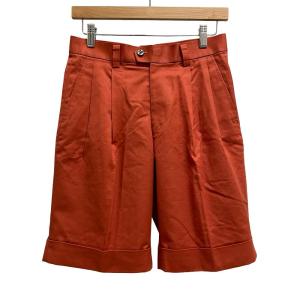 ミズノ MIZUNO ハーフパンツ ショーツ Axy コットン 混 タック 裾ダブル 赤 レッド 73 /MZ ■ECD004 メンズ