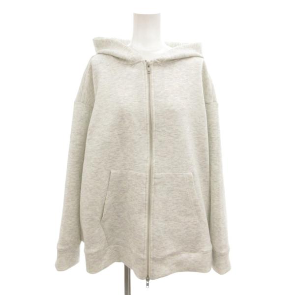 サマンサモスモス SM2 美品 パーカー F グレー ジップアップ 長袖 フード /NL ■ECB0...