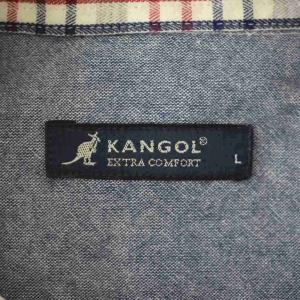 KANGOL 七分袖シャツ チェック柄 総柄 ...の詳細画像2