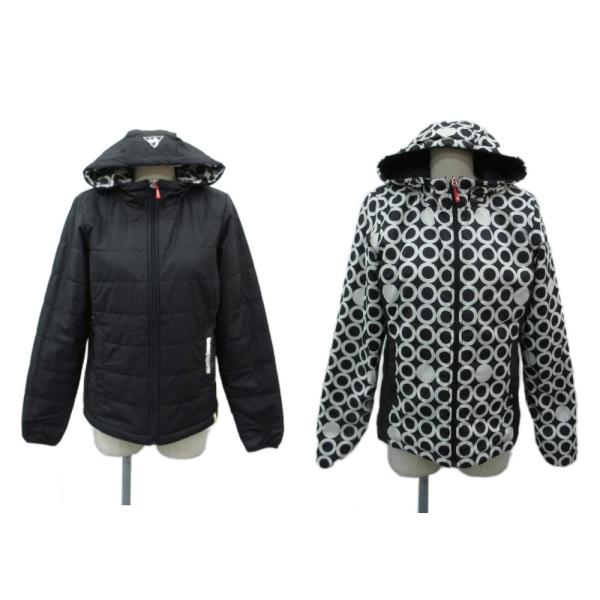 未使用品 ルコックスポルティフ le coq sportif 中綿ジャケット 上着 ミドル丈 リバー...