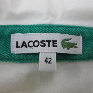 ラコステ LACOSTE ポロシャツ 半袖 ボ...の詳細画像3