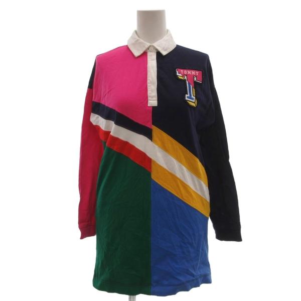 トミーヒルフィガー TOMMY HILFIGER ポロシャツ 12 マルチカラー 長袖 /IL ■G...
