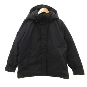 ダントン DANTON ミリタリーダウンフードブルゾン ジャケット 比翼 M 紺 ネイビー FA22-113-02 /JS ■GY78 メンズ