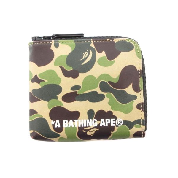 アベイシングエイプ A BATHING APE 小銭入れ 財布 ウォレット 総柄 ロゴ プリント カ...