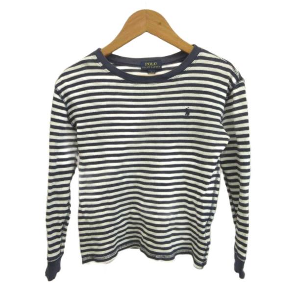 ポロ ラルフローレン POLO RALPH LAUREN 子ども服 カットソー トレーナー 7 紺 ...