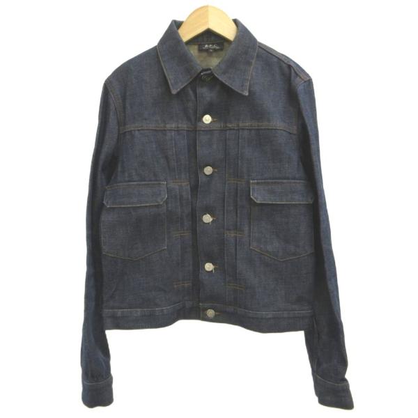 アーペーセー A.P.C. 2nd セカンド タイプ デニムジャケット Gジャン M 青 インディゴ...