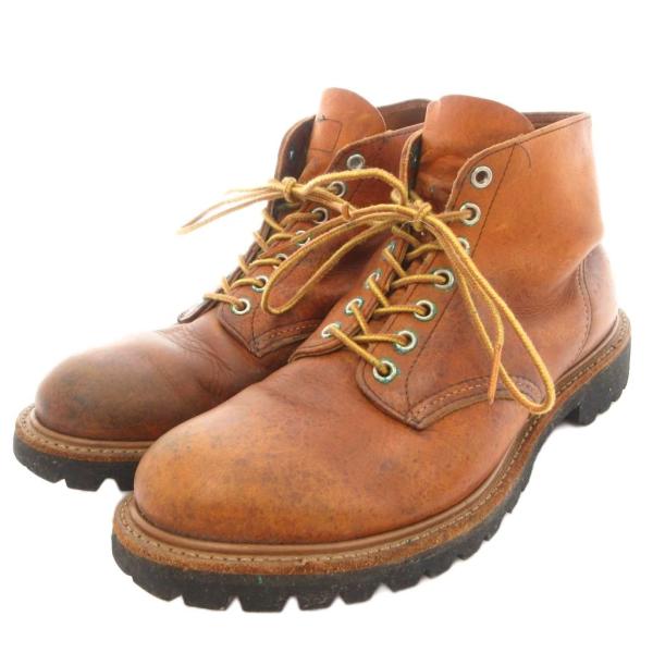 レッドウィング REDWING SHOES USA製 ワークブーツ Vibram ビブラムソール ハ...