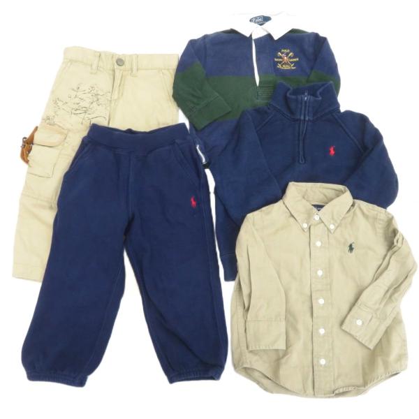 ラルフローレン RALPH LAUREN スウェット シャツ パンツ まとめ売り 5点 80cm 9...