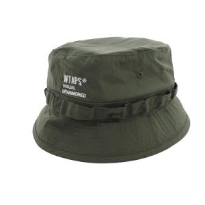 ダブルタップス WTAPS JUNGLE 02 HAT ジャングル ハット ワンポイントロゴ 3 オ...