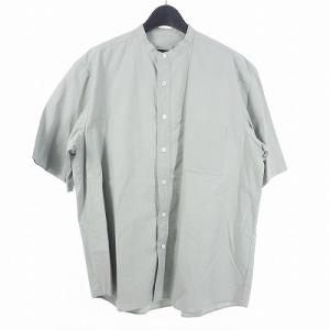 ソフネット SOPHNET. BAGGY BAND COLLAR SHIRT バギーバンド カラーシ...