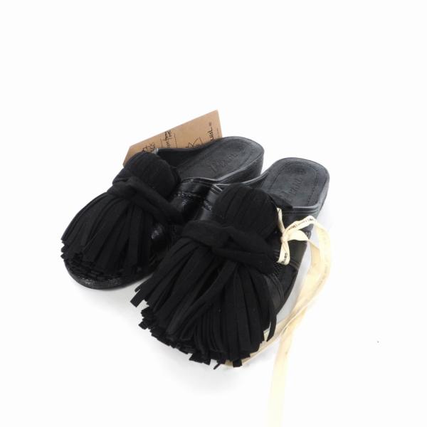 未使用品 リコール RequaL≡ RQ23SS-BO01 BENSAN TASSEL SANDAL...