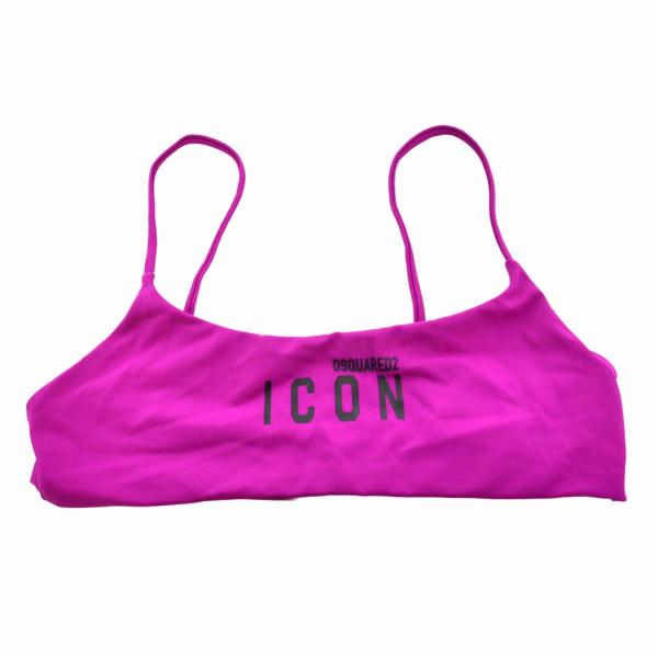 未使用品 ディースクエアード DSQUARED2 22SS ICON ビキニトップス スイムウェア ...