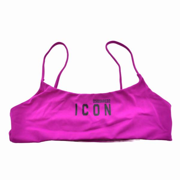 未使用品 ディースクエアード DSQUARED2 22SS ICON ビキニトップス スイムウェア ...
